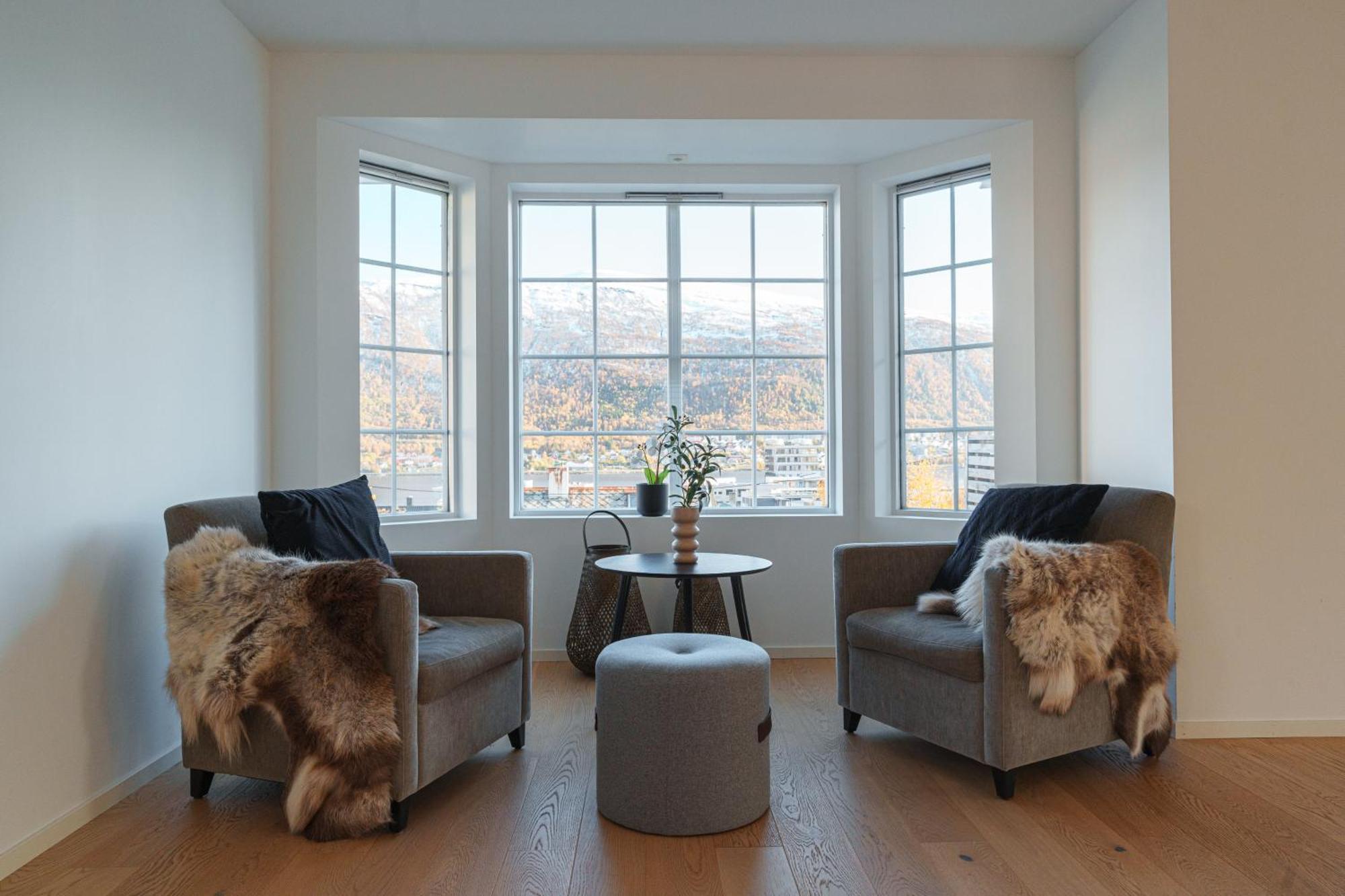 Ferienwohnung Modern House With Great View! Tromsø Exterior foto